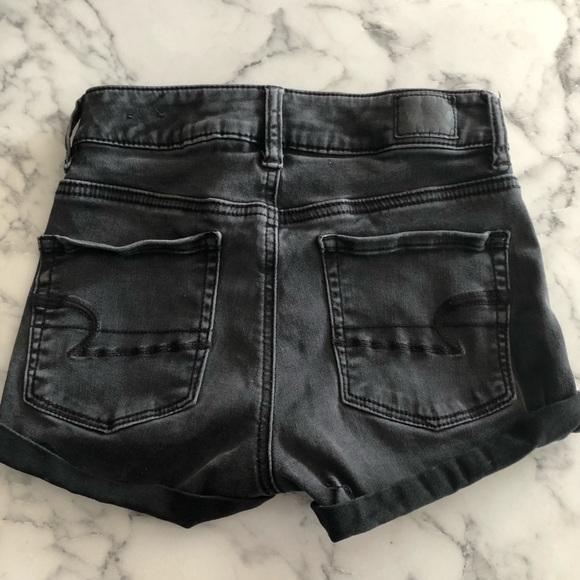 American Eagle Outfitters - Jean Shorts Size 0 - Picture 2 of 5